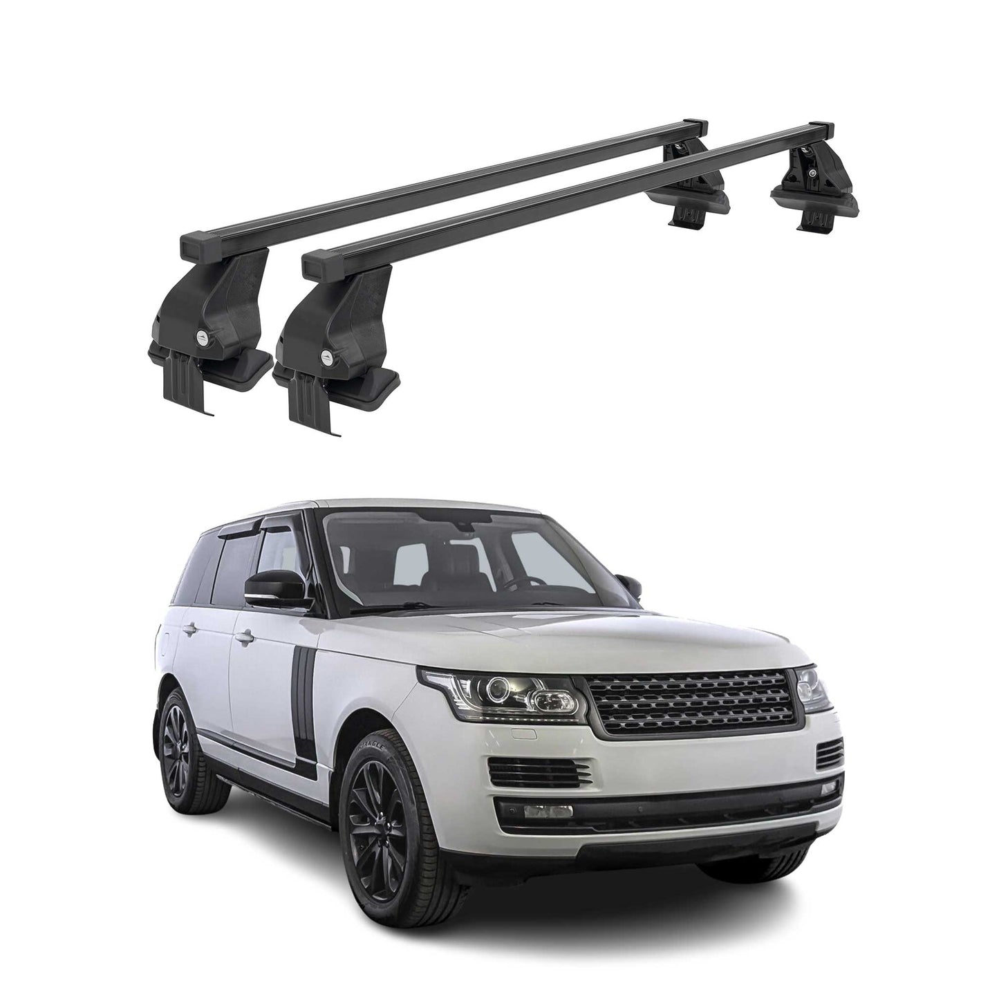 2022-2024 Land Rover Range Rover 5 Roof Rack Cross Bars Black