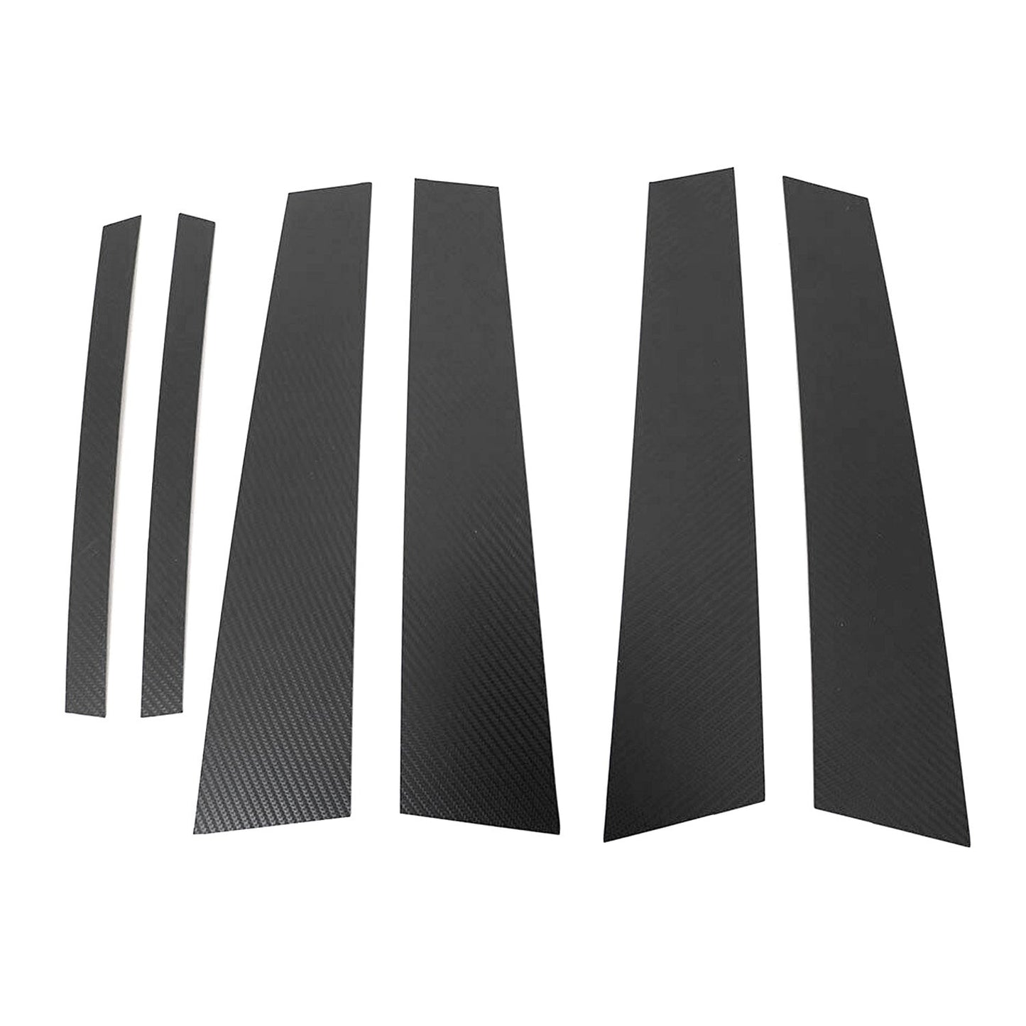 2015-2021 Mercedes C Class W205 Sedan Window B Pillar Posts Trim Stainless Steel 6x