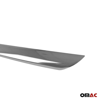 OMAC Rear Trunk Molding Trim for Hyundai Elantra GT 2013-2017 Steel Silver 1Pc OM3522945