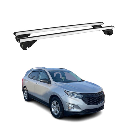 2018-2024 Chevrolet Equinox Roof Rack Cross Bars Silver