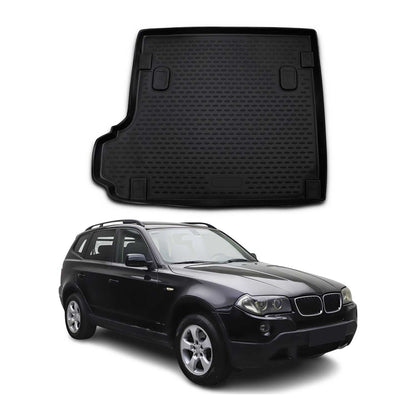 2004-2010 BMW X3 E83 Cargo Liner Trunk Mat All Weather Black