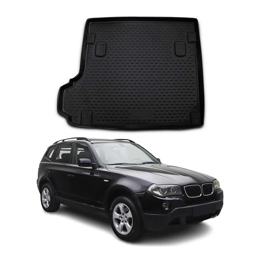 2004-2010 BMW X3 E83 Cargo Liner Trunk Mat All Weather Black