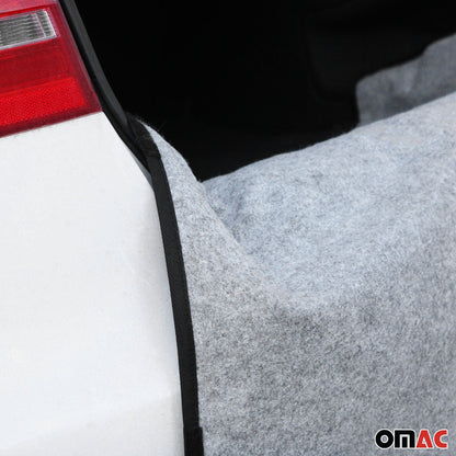 OMAC Car Rear Bumper Protector Mat Fabric for Honda Trunk Pet Cargo Liner Waterproof U021191