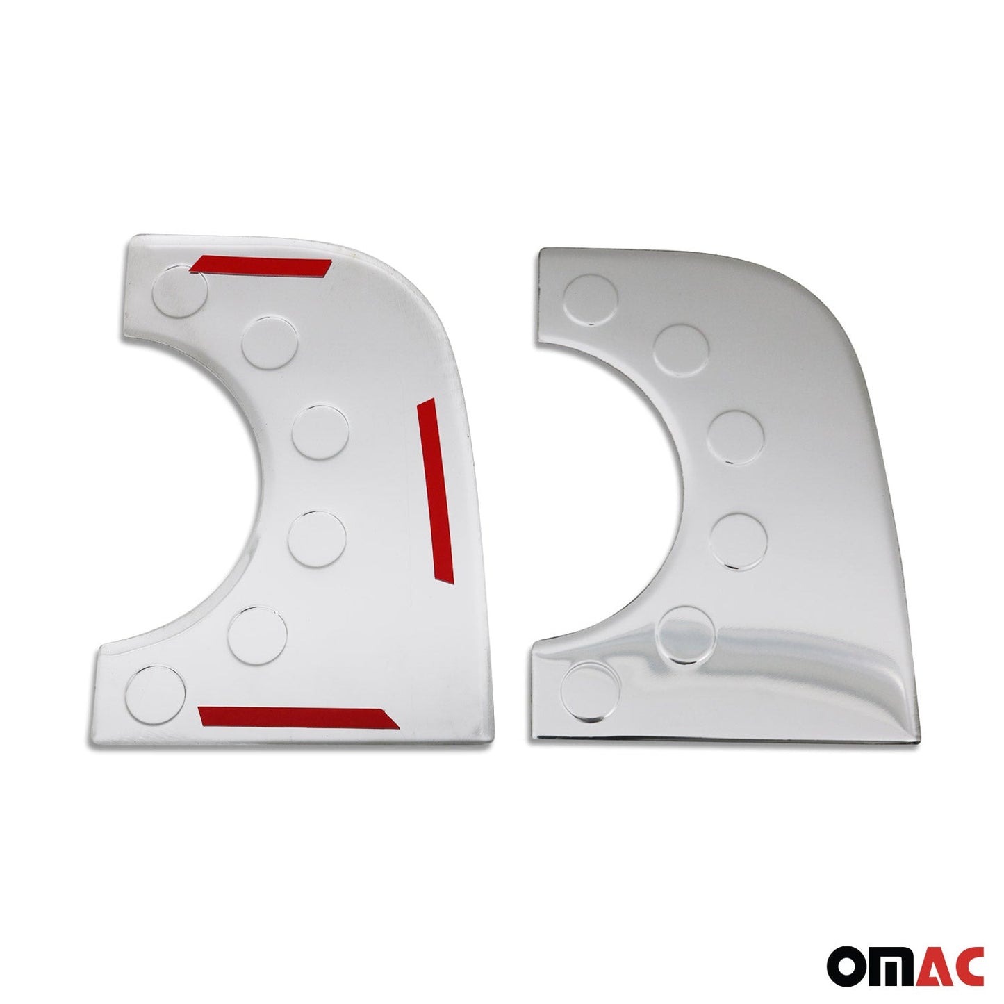 2006-2013 Mercedes Sprinter W906 Tailgate Trunk Door Logo Frame Silver Stainless Steel