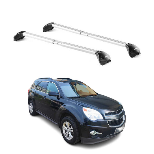 2010-2017 Chevrolet Equinox Roof Rack Cross Bars Luggage Carrier 2 Pcs