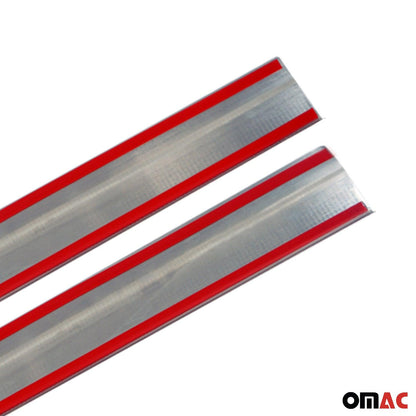 OMAC Door Sill Scuff Plate Scratch for Ford Transit Connect 2014-2019 Steel 2 Pcs 2627092N