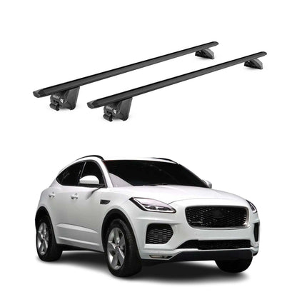2018-2025 Jaguar E-Pace Roof Rack Cross Bars Black