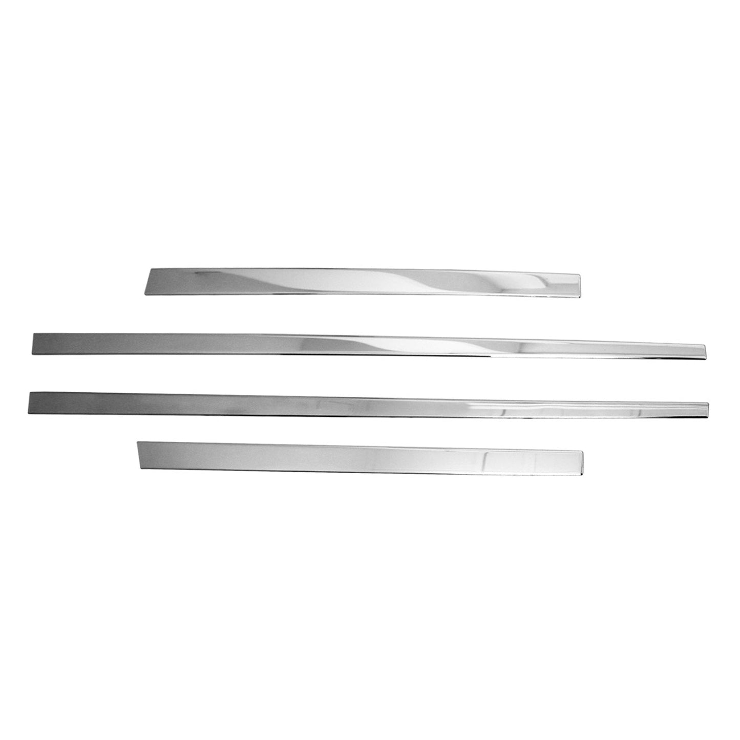 OMAC Side Door Molding Trim for Mitsubishi Eclipse Cross 2018-2024 Steel Silver 4x 4917131