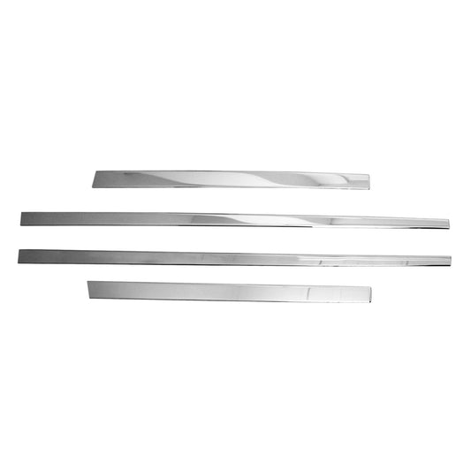 OMAC Side Door Molding Trim for Mitsubishi Eclipse Cross 2018-2024 Steel Silver 4x 4917131