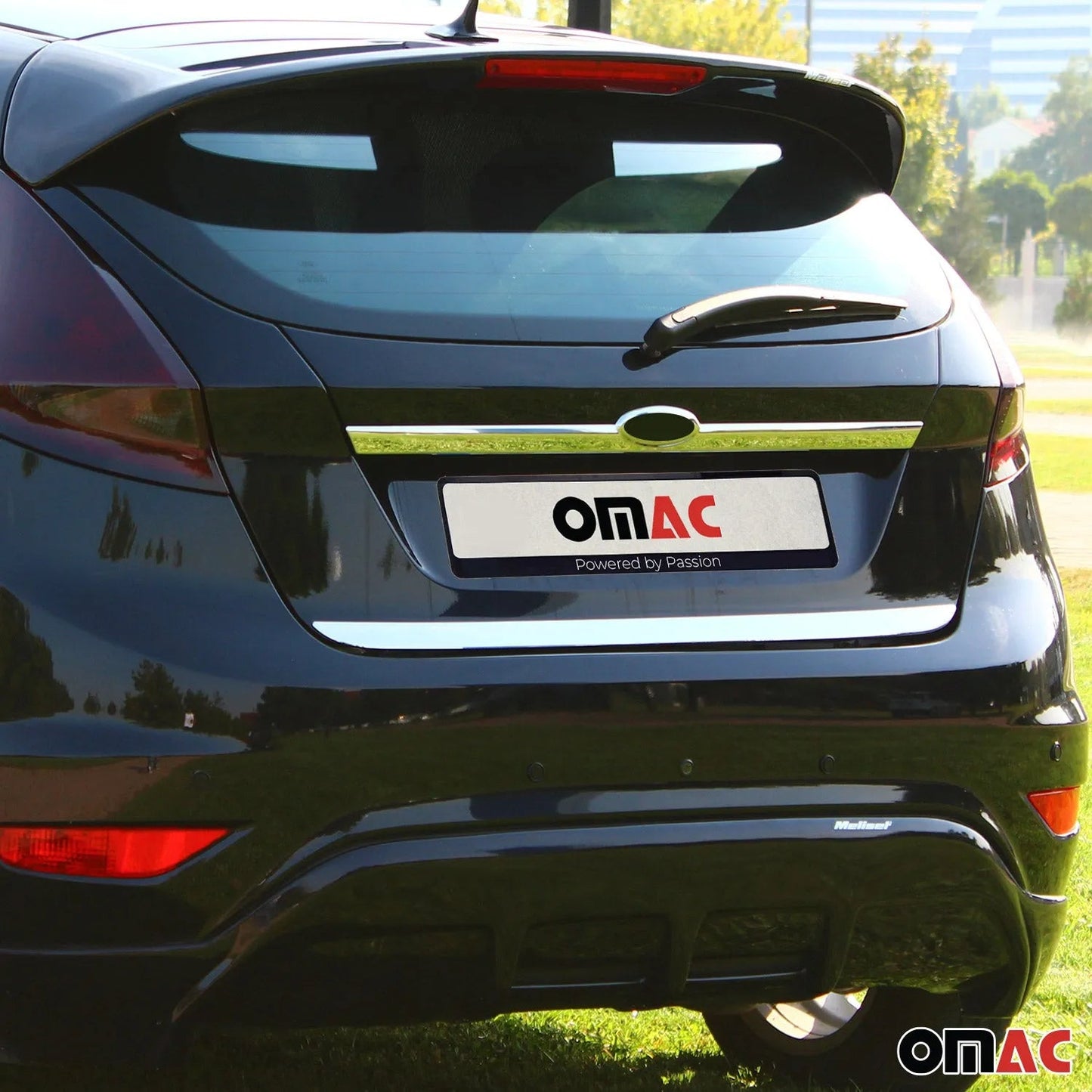 2011-2019 Ford Fiesta Rear Trunk Lid Molding Trim Stainless Steel Silver 1Pc