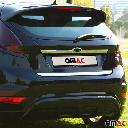 2011-2019 Ford Fiesta Rear Trunk Lid Molding Trim Stainless Steel Silver 1Pc