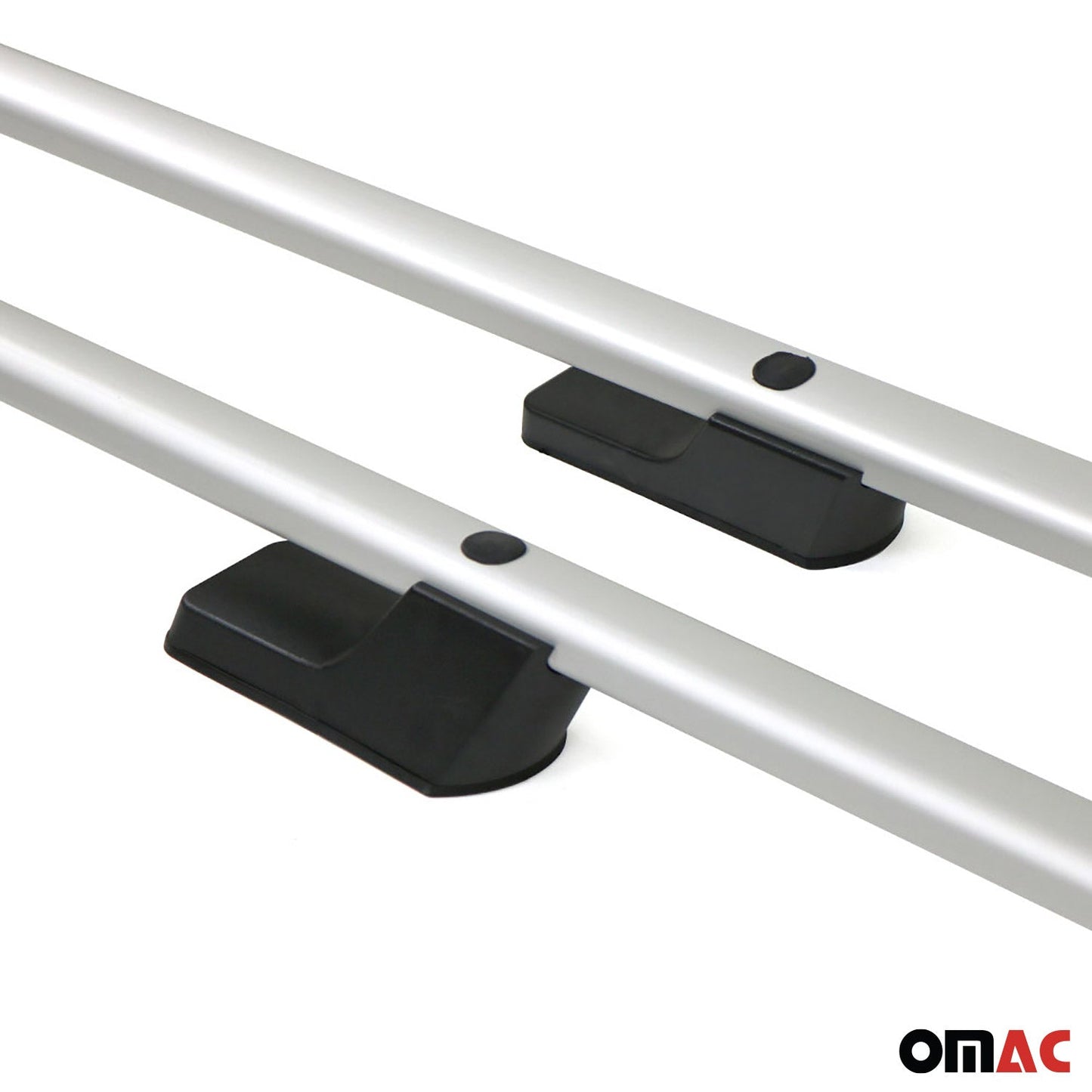 2015-2025 Ford Transit & E-Transit L2 Regular Roof Rack Rails Side Rails Silver