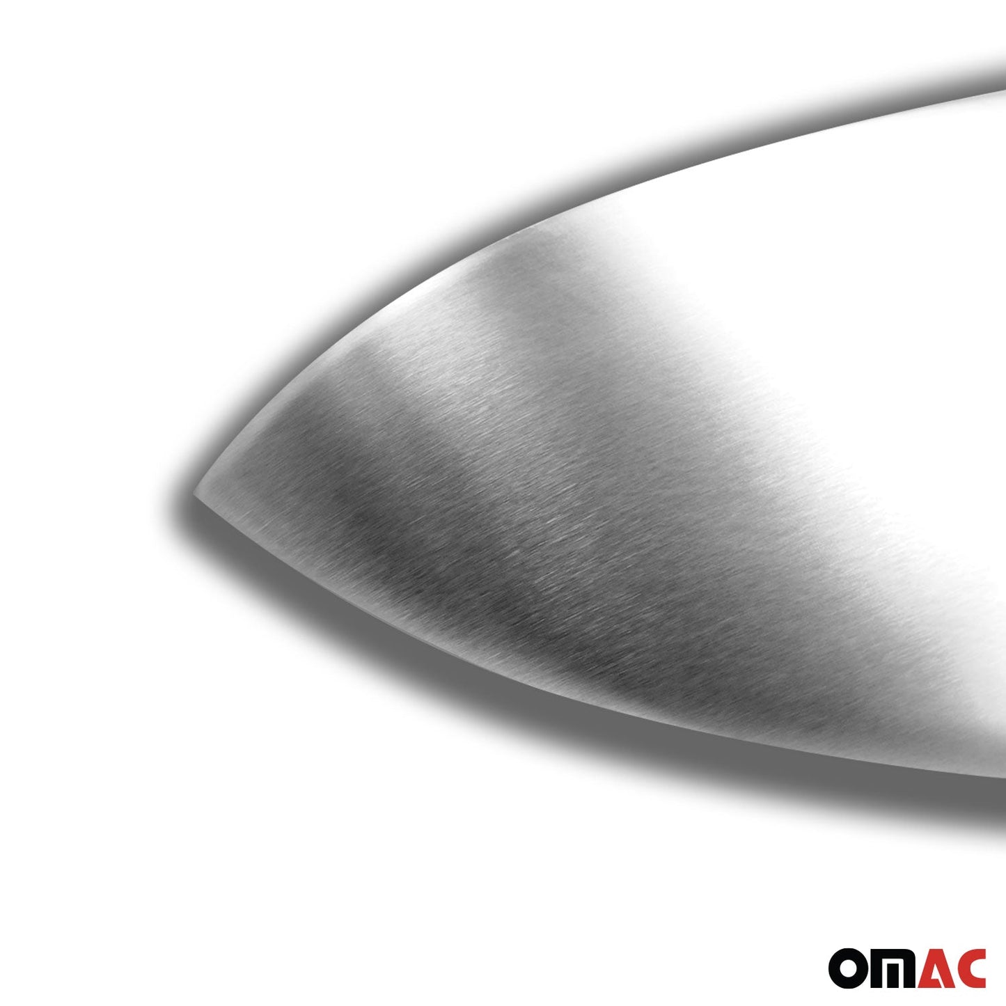 OMAC Side Mirror Cover Caps Fits Kia Sportage 2011-2014 Brushed Steel Silver 2 Pcs 4016111T