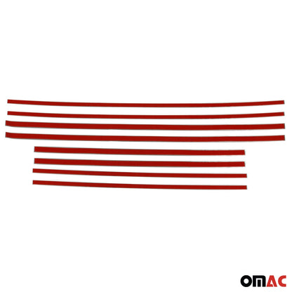 OMAC Door Sill Cover Decor Trim 8 Pcs Steel Fits Mercedes-Benz E-Class W210 1996-2003 4756DT091