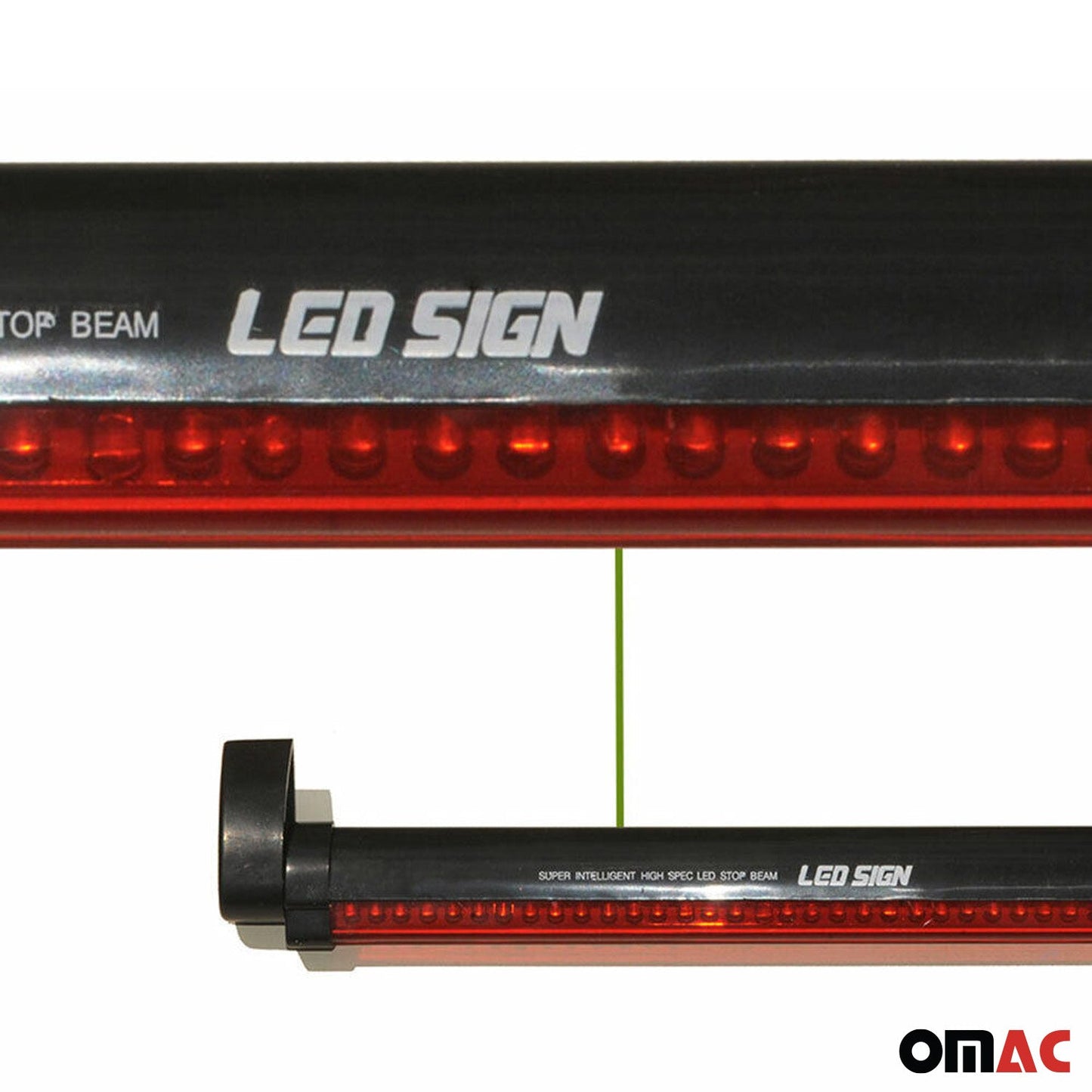 OMAC 9 Inch 24 LED Red 3rd Brake Light High Mount Third Tail Stop Light 12V 96AM-BL005