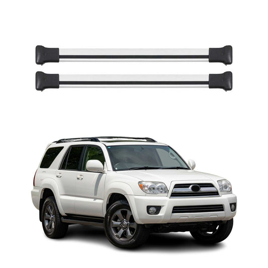 2006-2009 Toyota 4Runner Roof Rack Cross Bars Silver