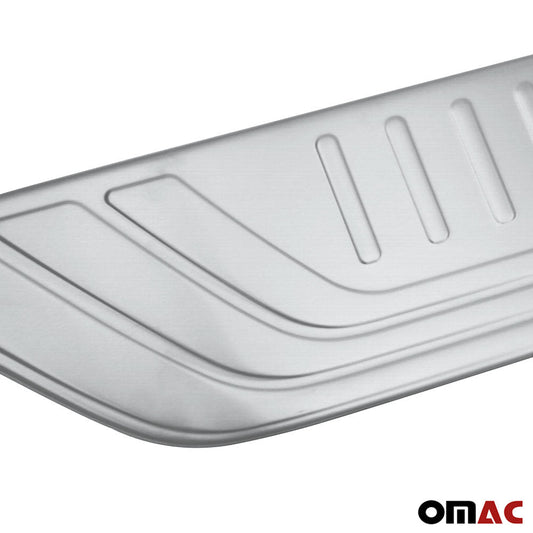 OMAC Brushed Chrome Rear Bumper Trunk Sill Guard Fits Mercedes-Benz Metris 2016-2023 4733099T