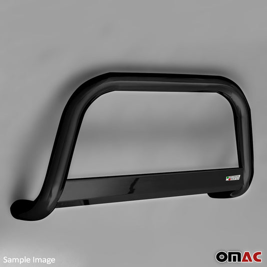 OMAC Local Pickup Bull Bar Push Bumper for Jeep Renegade 2019-2023 Black Steel U025537