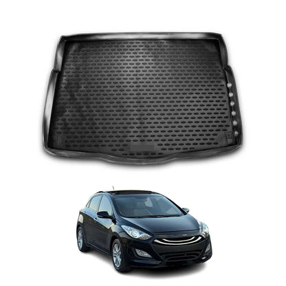 2013-2017 Hyundai Elantra GT Cargo Liner Trunk Mat All Weather Black
