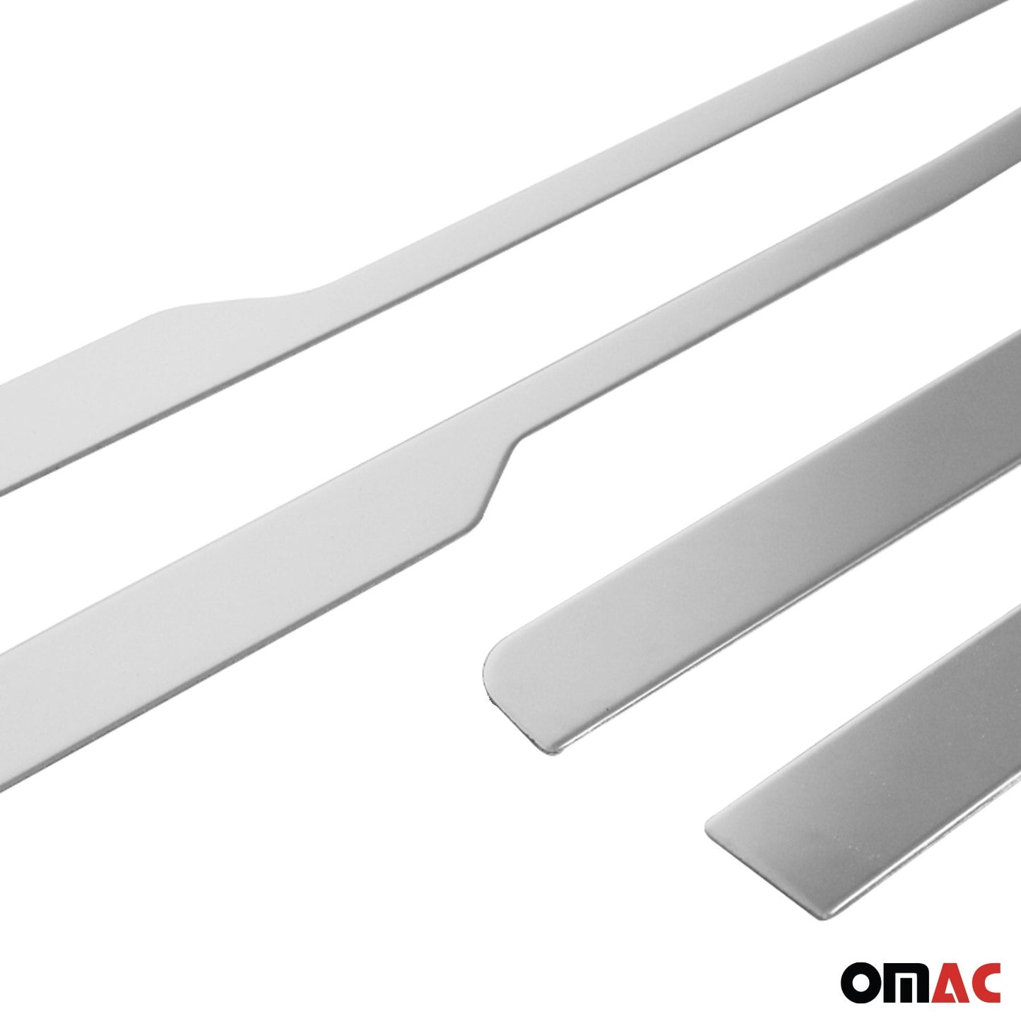 OMAC Side Door Molding Trim for Hyundai Tucson 2022-2024 Steel Silver 4x 3255131