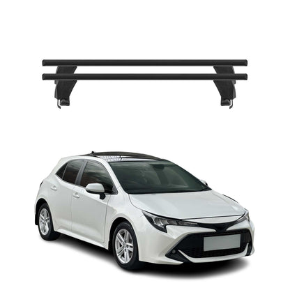 2019-2025 Toyota Corolla Hatchback Roof Rack Cross Bars Black