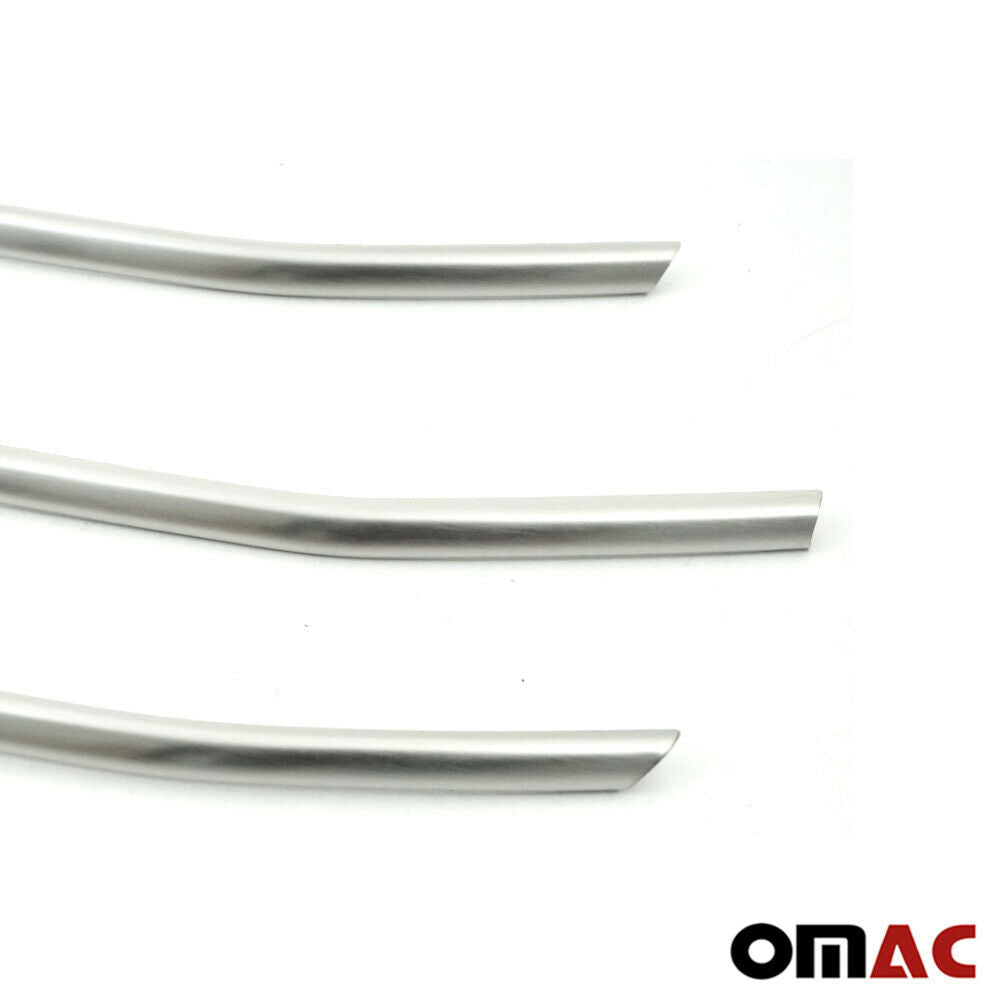OMAC Front Bumper Grill Trim for Mercedes Sprinter W907 910 2019-2024 Brushed Steel 4745081T
