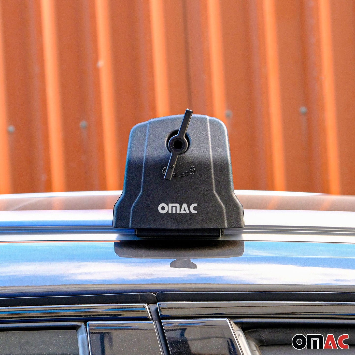 2021-2026 Kia Seltos Roof Rack Cross Bars Silver Aluminium 2 Pcs