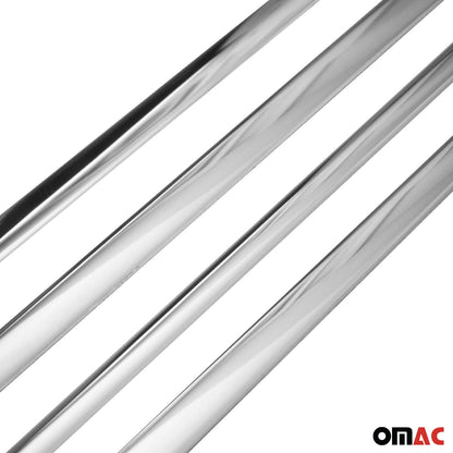 OMAC Fits Ford Kuga 2013-2019 Chrome Side Body Molding Door Streamer Protector Steel U014711