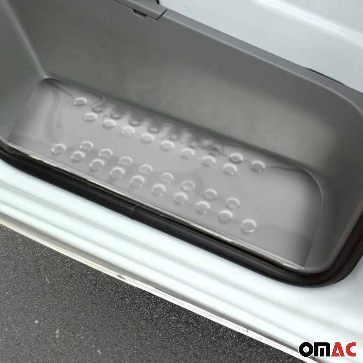 OMAC Door Sill Scuff Plate Scratch for Mercedes Sprinter W906 2010-2013 Steel 2x U012696