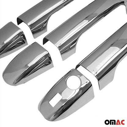 OMAC Car Door Handle Cover Protector for Mercedes Metris 2016-2024 Keyless Steel 8x '4733042