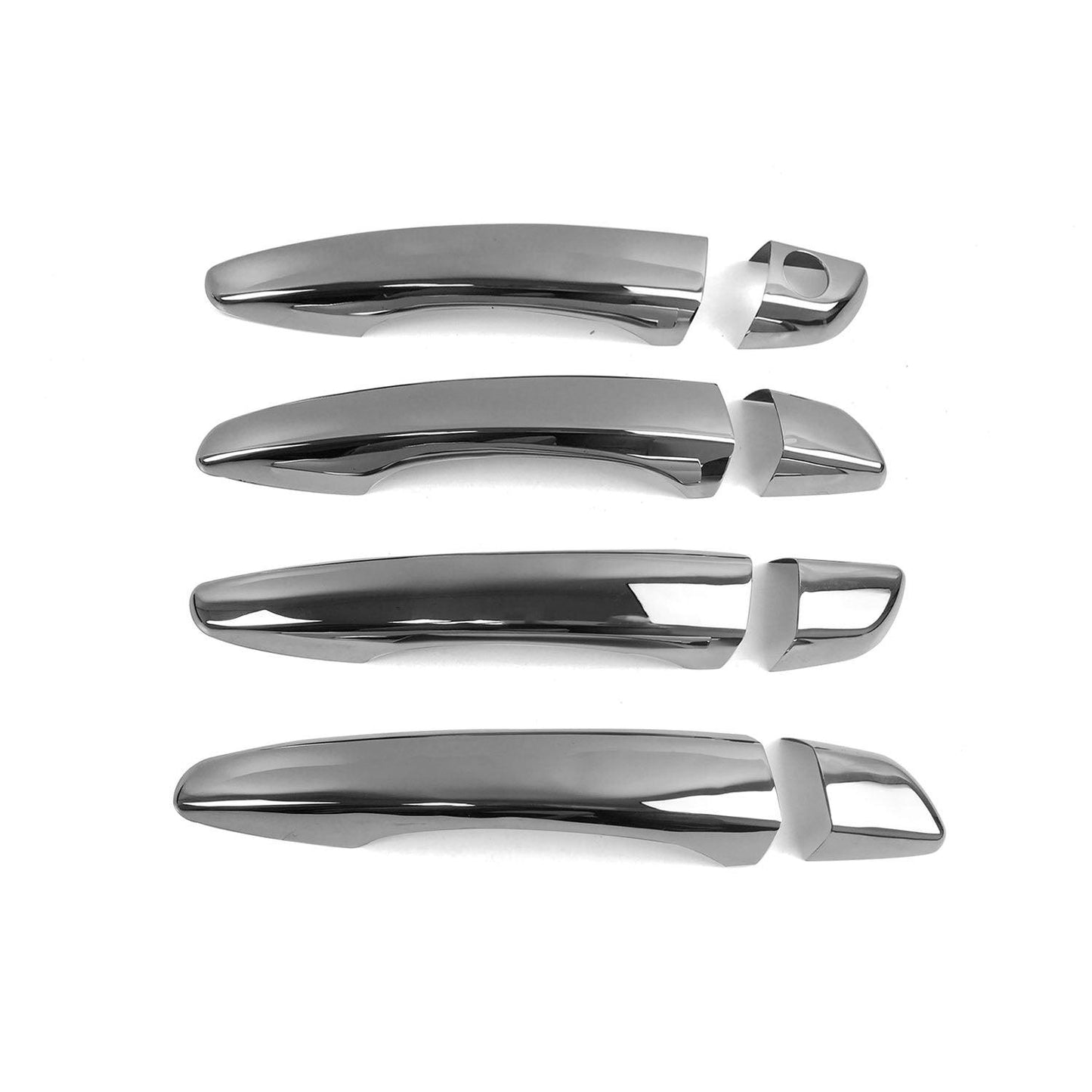 OMAC Car Door Handle Cover Protector for Citroen C3 Aircross 2017-2024 Steel 8 Pcs '1540041