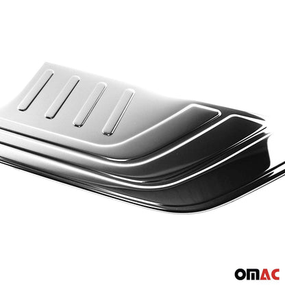 OMAC Dark Chrome Rear Bumper Sill Cover Fits Mercedes Metris W447 2016-2023 S. Steel 4733099B