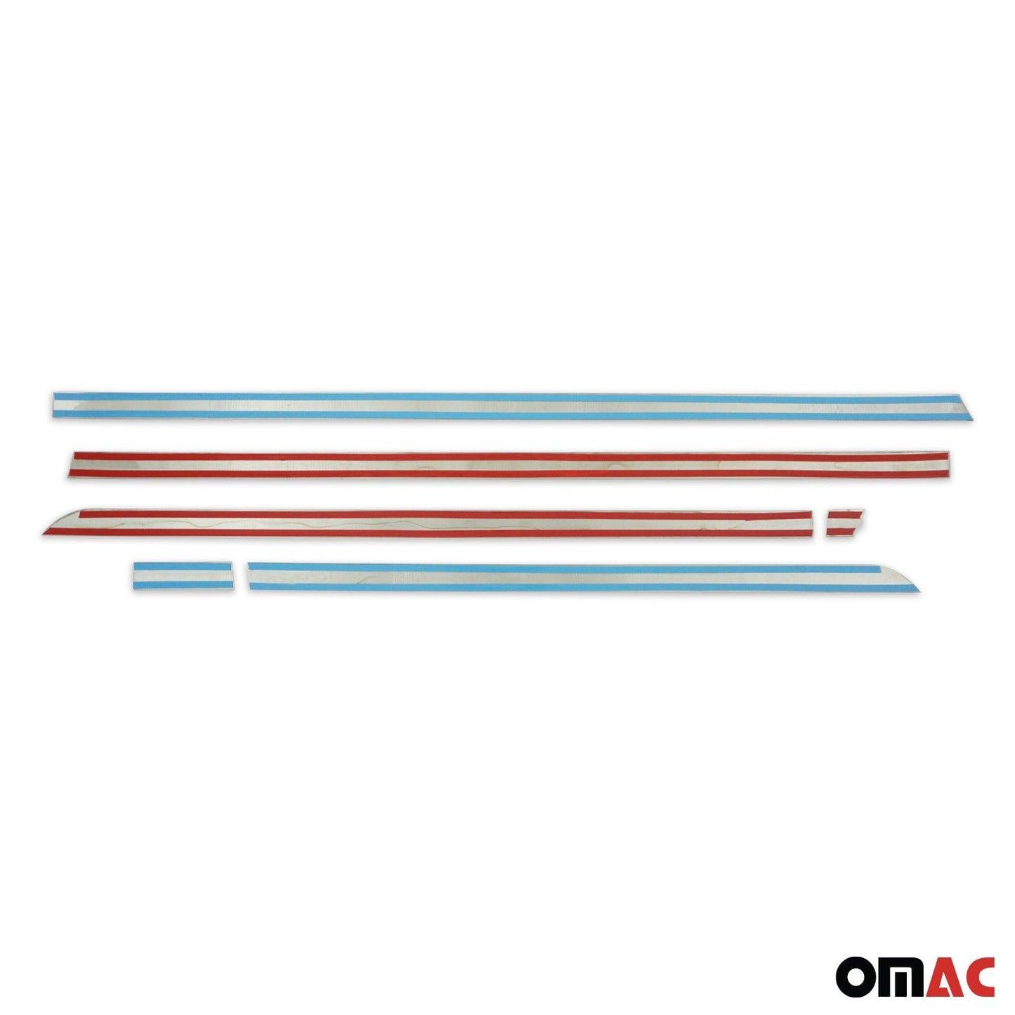 OMAC Chrome Side Single Sliding Door Trim for Mercedes Metris 2016-2023 Protect Steel 4733131