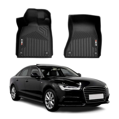 2012-2018 Audi A6 S6 Premium Floor Mats Liners First Row Front