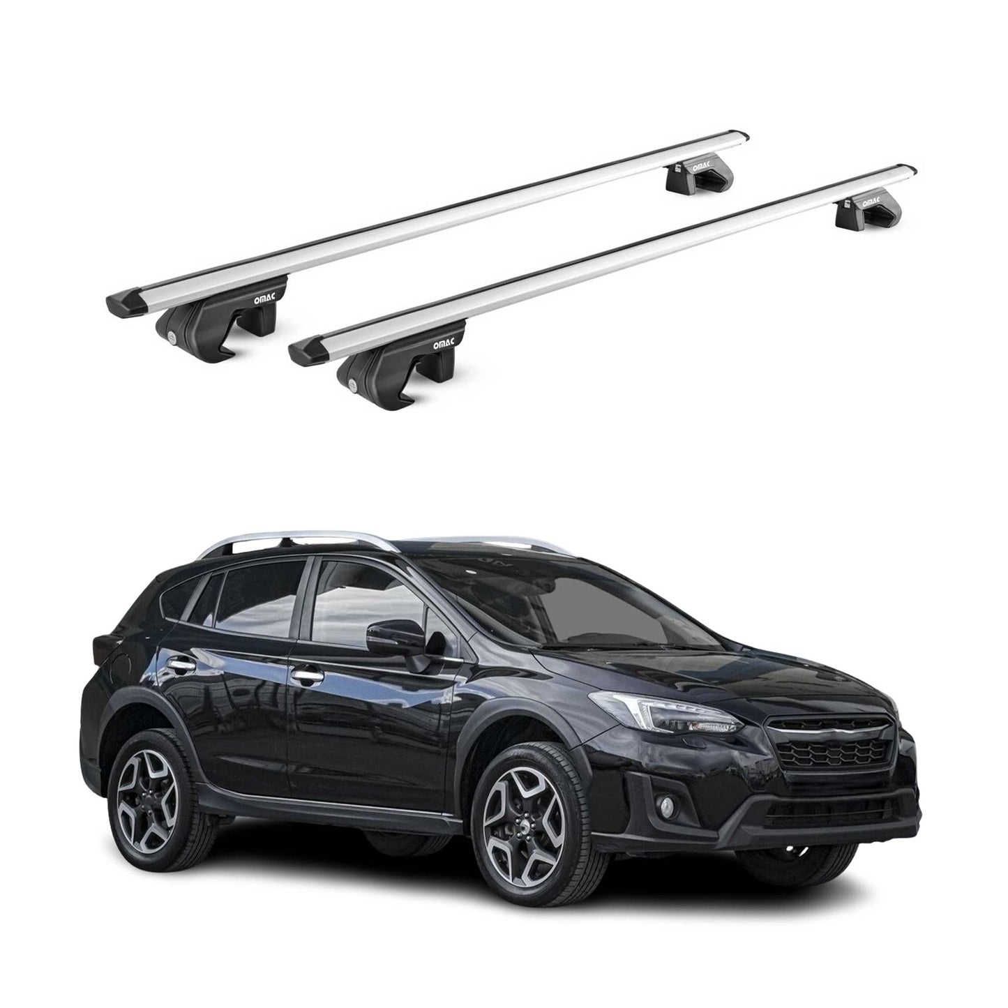 2017-2023 Subaru Impreza Roof Rack Cross Bars Luggage Carrier 2 Pcs