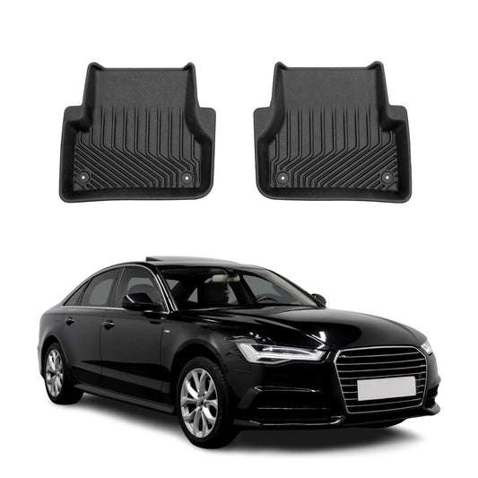 2012-2018 Audi A6 S6 Premium Floor Mats Liners Second Row Rear