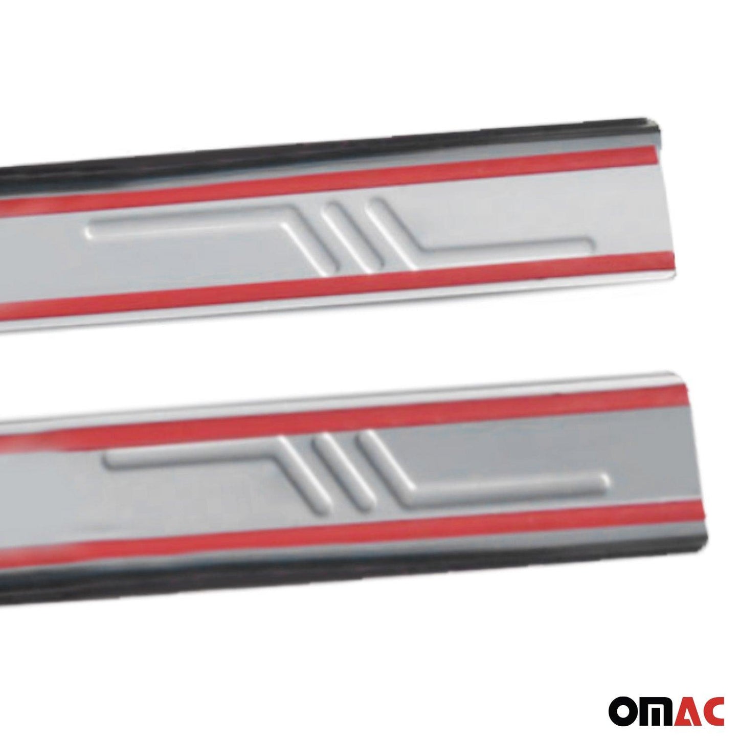 OMAC Door Sill Scuff Plate Scratch Protector for RAM ProMaster 2014-2024 Steel 2x 2523092N