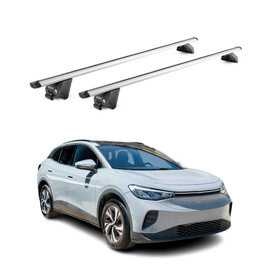 2021-2024 VW ID.4 Roof Rack Cross Bars Silver