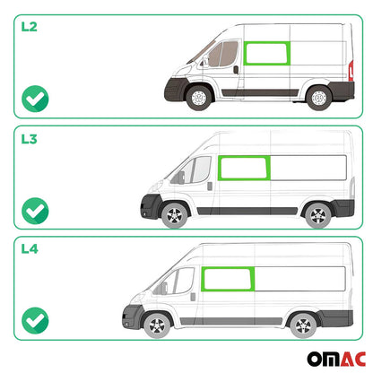 2014-2024 RAM ProMaster Window Glass Front Left Side L2 L3 L4