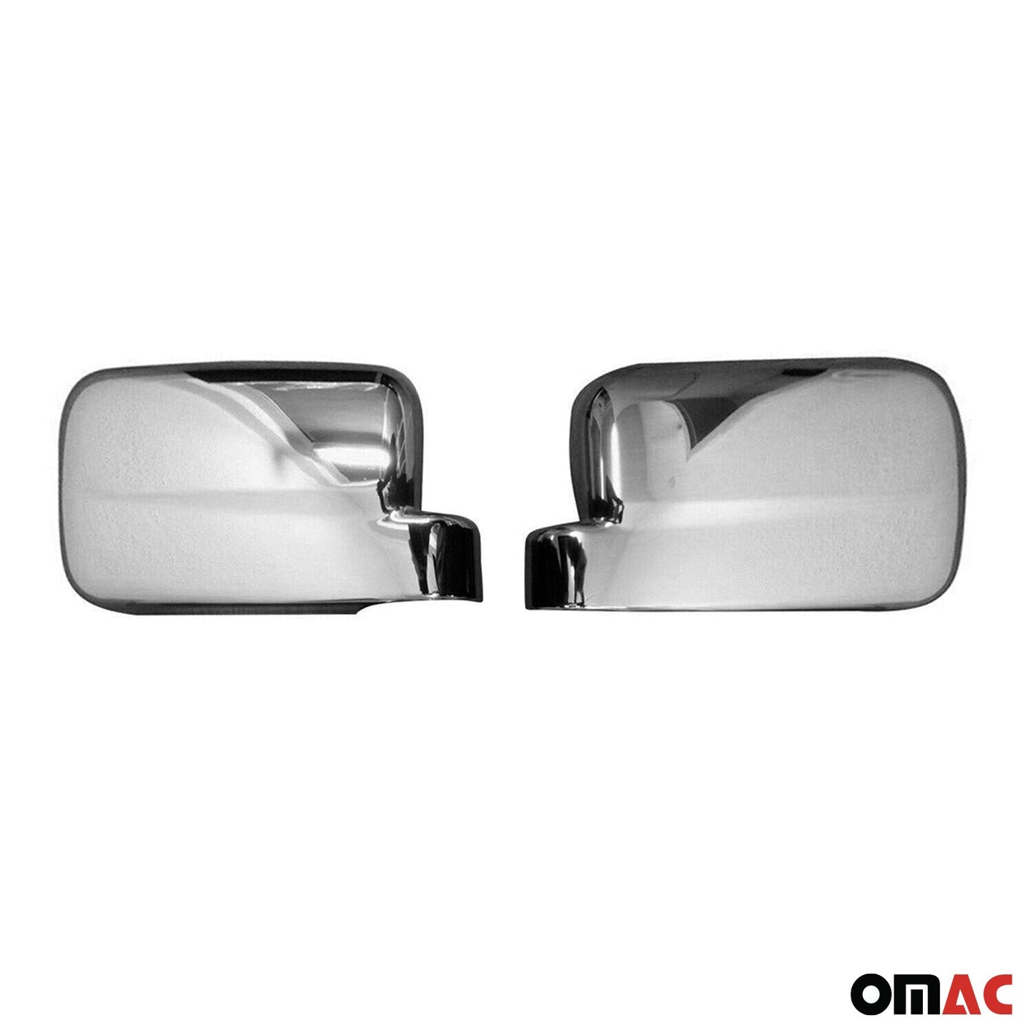 OMAC Mirror Cover Caps & Door Handle Chrome Set for Ford Transit Connect 2010-2013 G003330