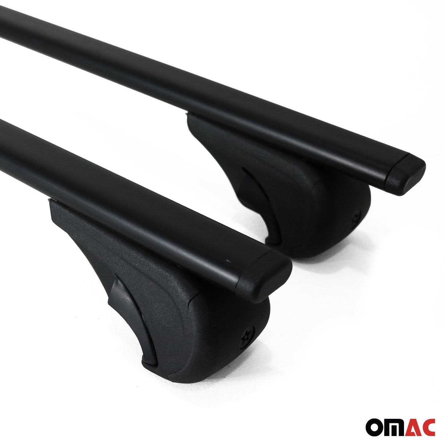 OMAC Roof Racks Cross Bars Luggage Carrier Durable for Honda Pilot 2023-2024 Black 2x G003050