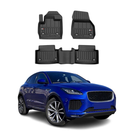 2018-2025 Jaguar E-Pace Premium Floor Mats Liners Full Set All Weather Heavy Duty