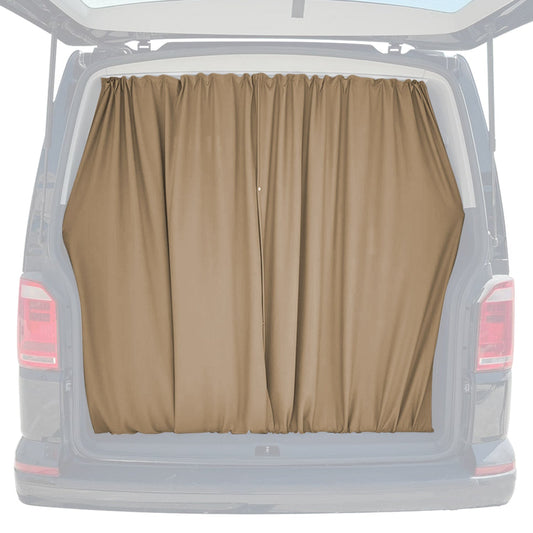 OMAC Trunk Curtain For Mercedes Metris Rear Window Sunshade Cover Beige Kit 71" x 51" U022963