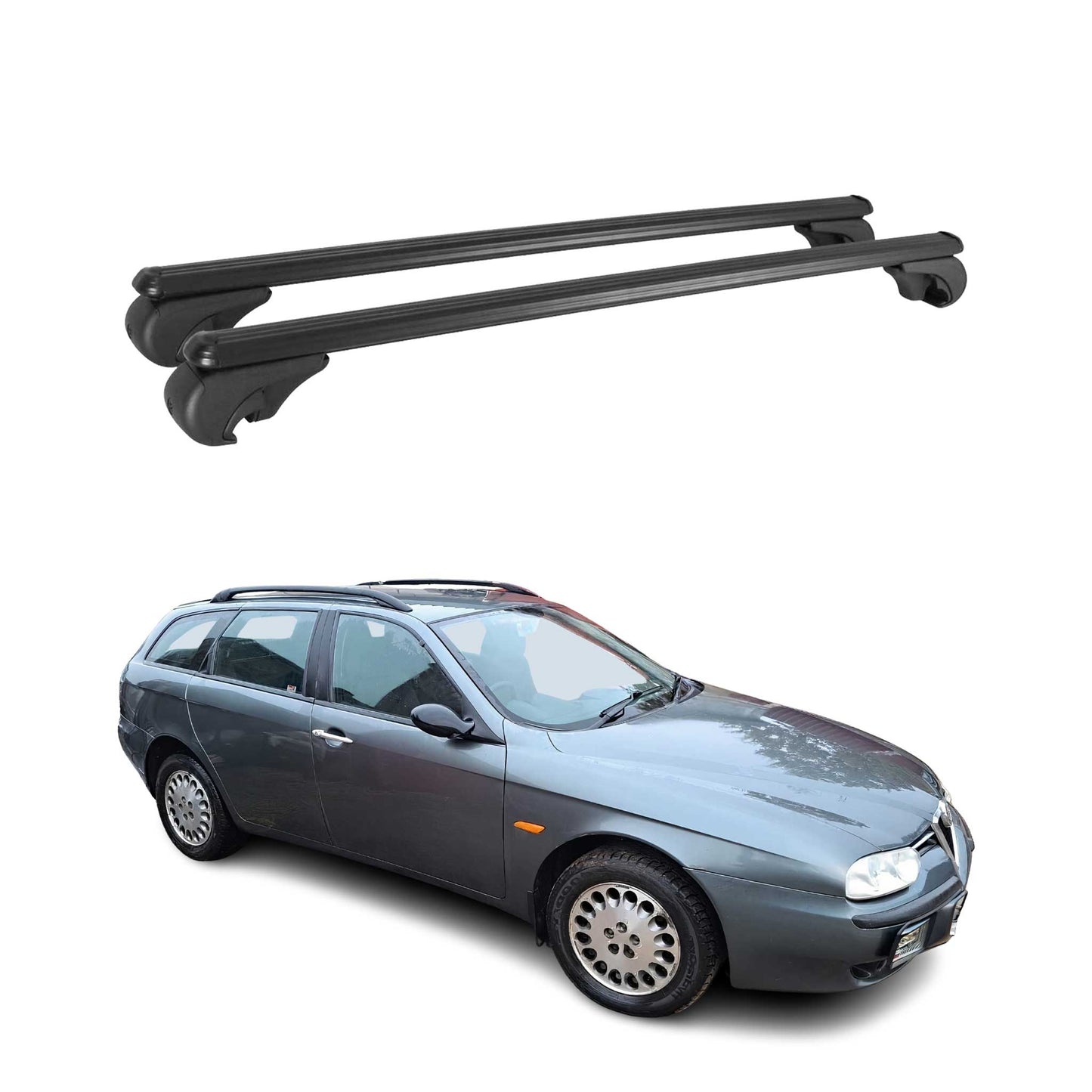 2023-2024 Alfa Romeo Tonale Roof Rack Cross Bars Luggage Carrier 2 Pcs