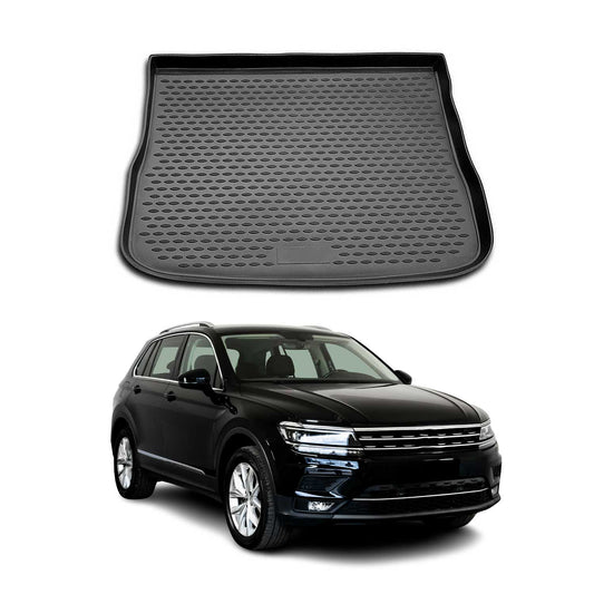 2017-2018 VW Tiguan Limited Cargo Liner Trunk Mat All Weather Black