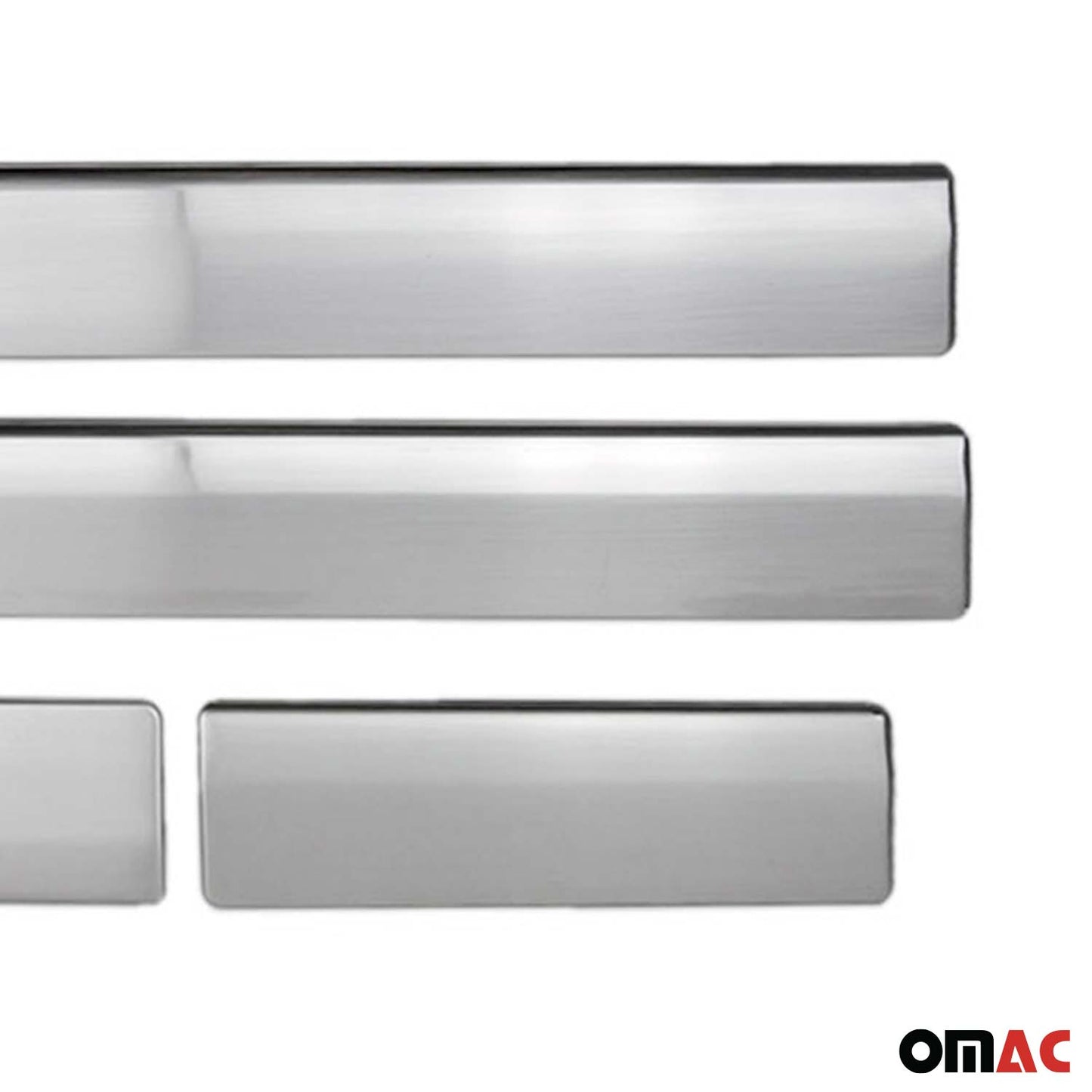 OMAC Door Sill Scuff Plate Scratch Protector for Nissan Frontier 2005-2021 Steel 4Pcs K-5003094N