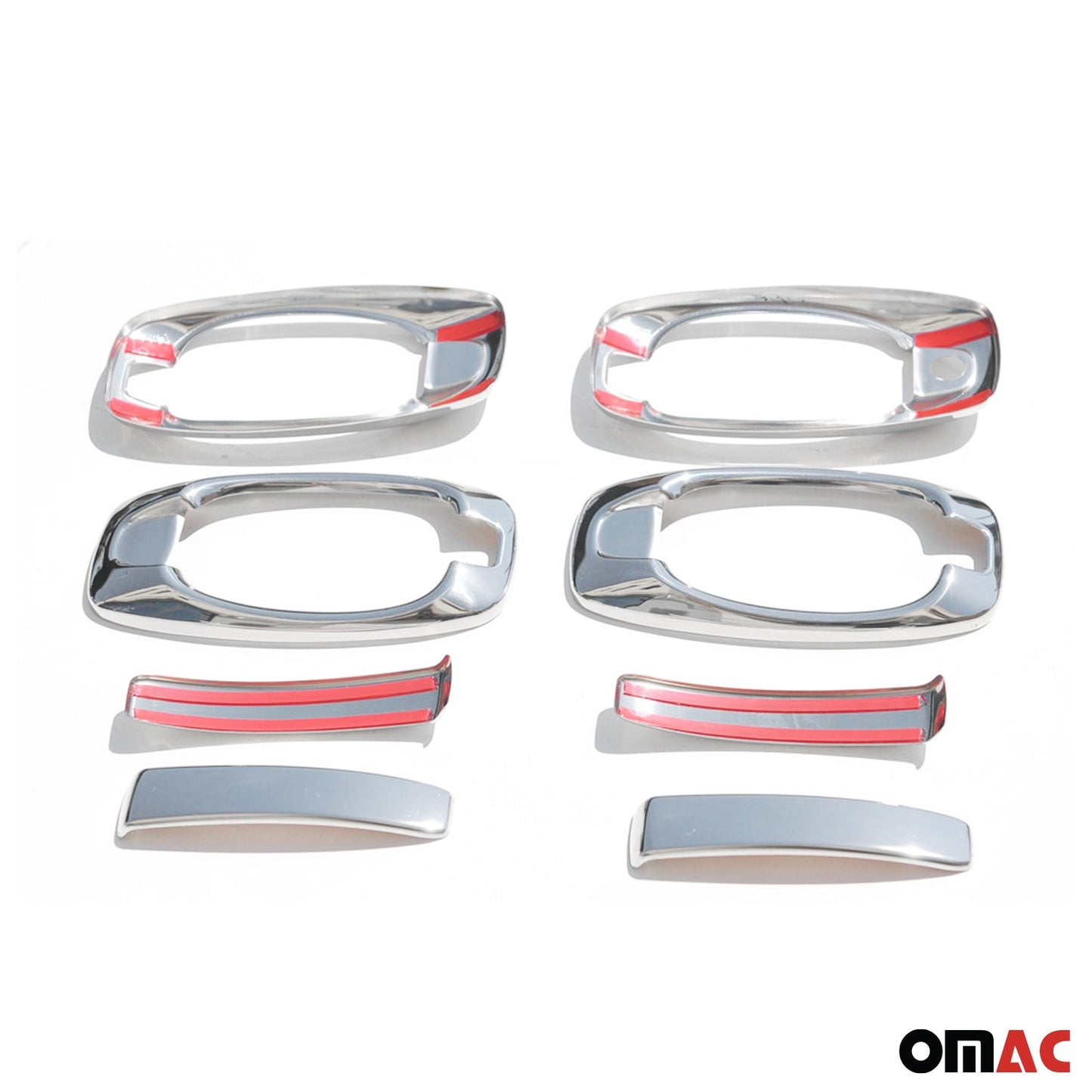 2015-2022 RAM ProMaster City Car Door Handle Cover Protector Stainless Steel 8 Pcs