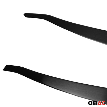 OMAC Side Door Molding Trim for Jeep Renegade 2019-2023 Brushed Steel Dark 4x U005926