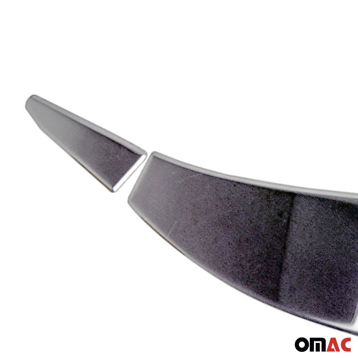 2015-2018 Jeep Renegade Rear Trunk Molding Trim for Jeep Renegade 2015-2018 Steel Silver 3 Pcs