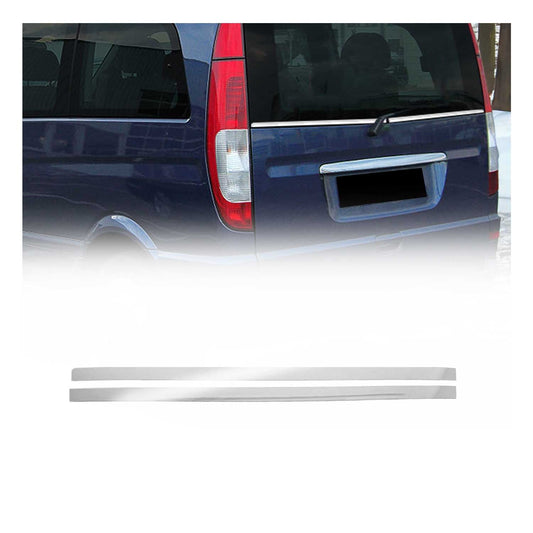 2003-2014 Mercedes Vito W639 Window Molding Trim Streamer Stainless Steel 2Pcs